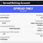 spread bet account